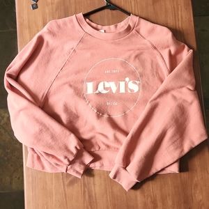 Levi's cropped crewneck